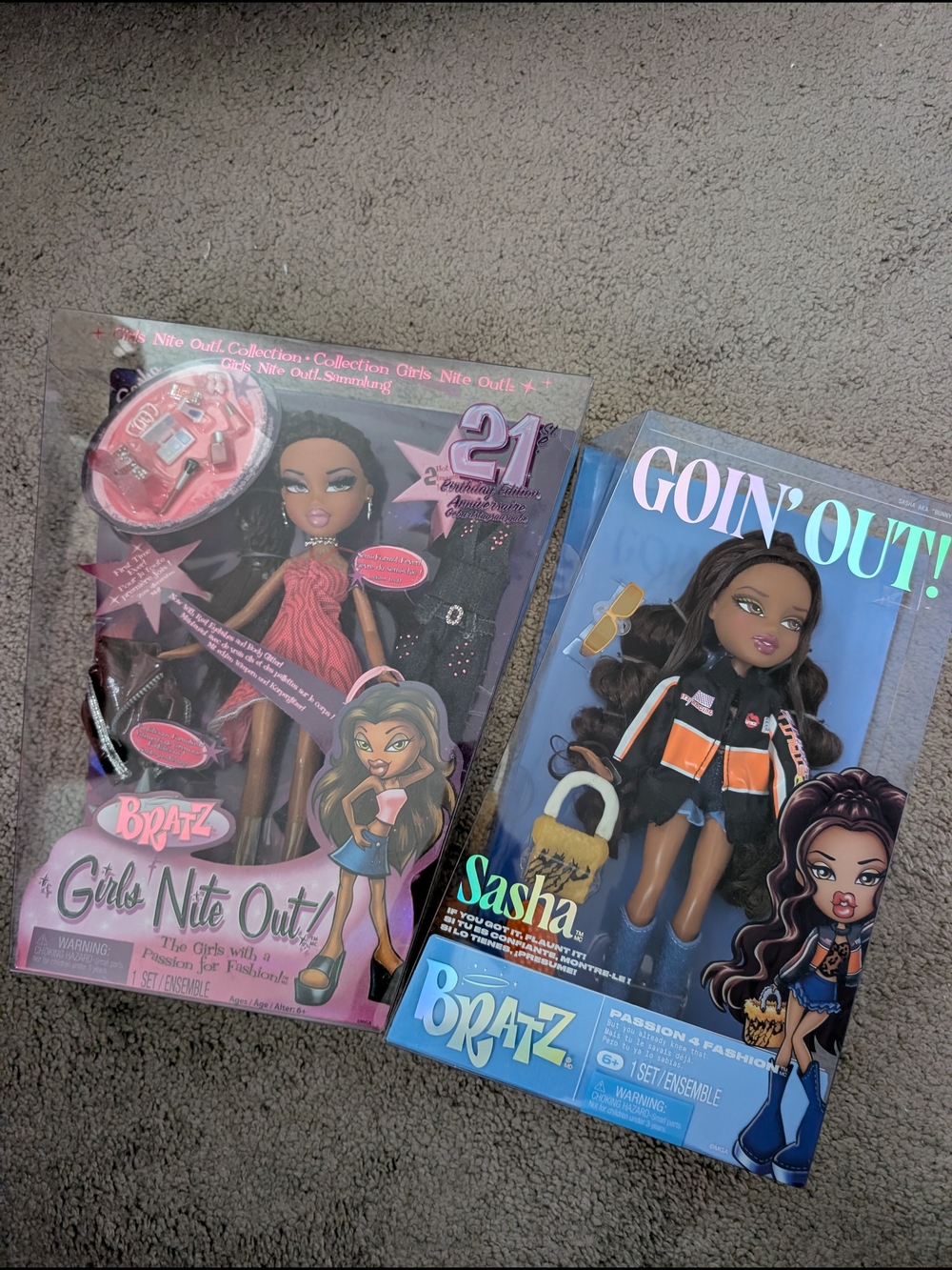 Bratz Sasha 'Goin' Out!' & Girls Nite Out Lot